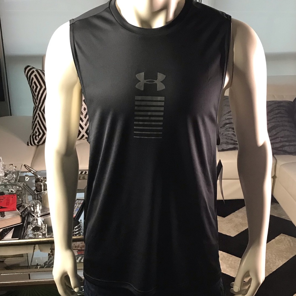 Under Armour - HEATGEAR sleeveless tank- USA M
